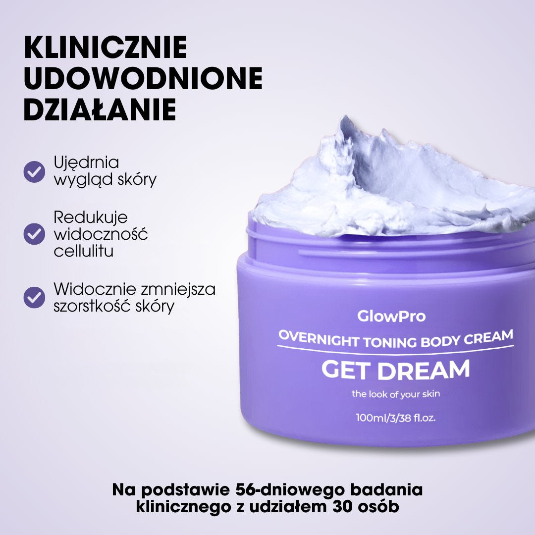 GlowPro™ – Ujędrniający krem na noc - 1+1 GRATIS