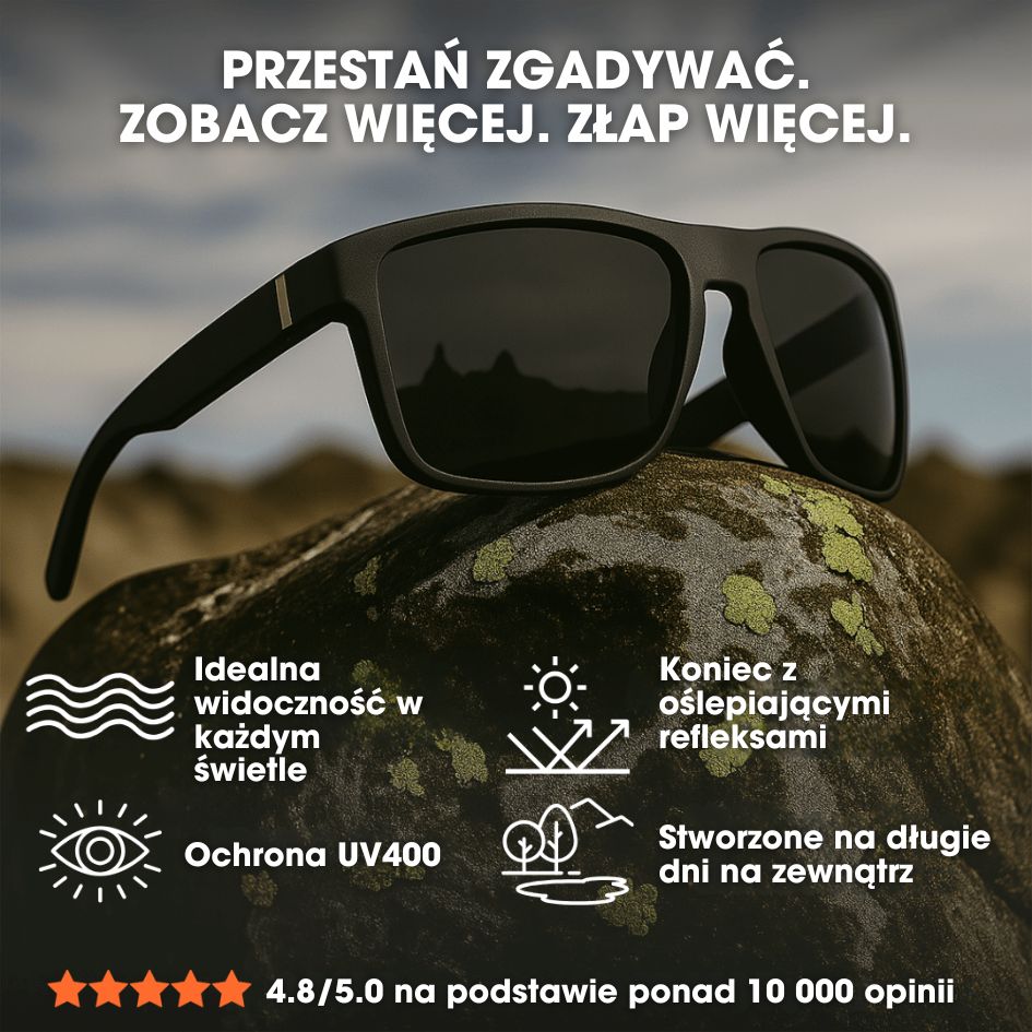 CatchView™ – Premium polaryzacyjne okulary dla wędkarzy