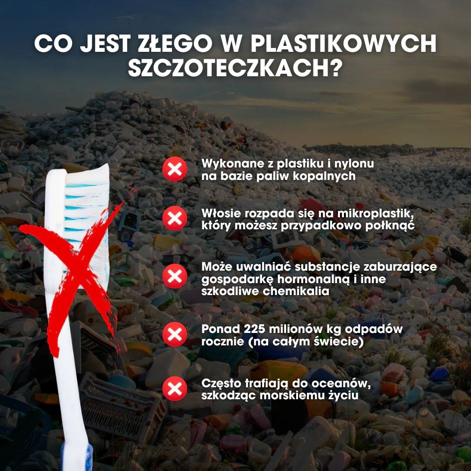 EcoBrush™ - Szczoteczka do zębów z włosiem z dzika i bambusa