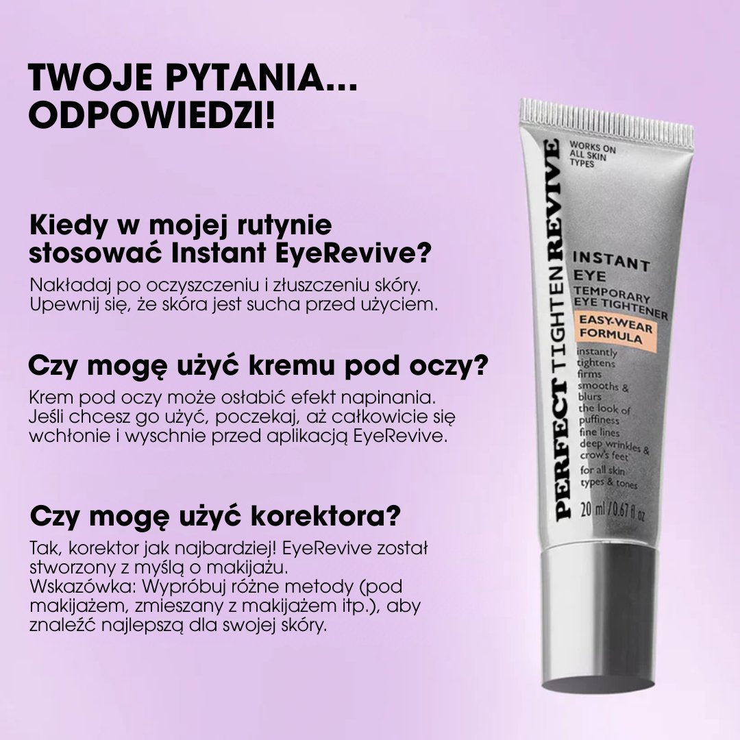 EyeRevive™ – Natychmiastowy lifting okolic oczu + DARMOWA szczoteczka