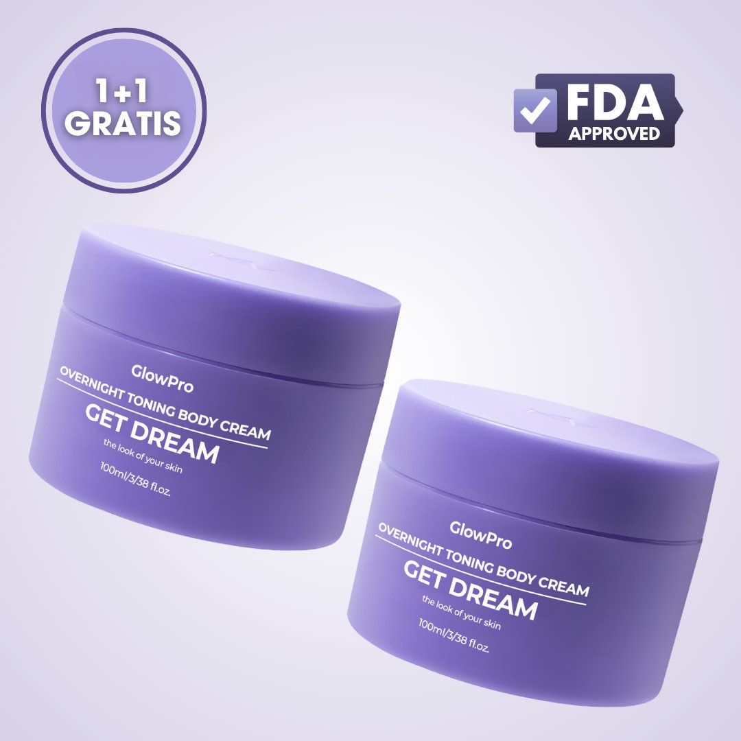 GlowPro™ – Ujędrniający krem na noc - 1+1 GRATIS