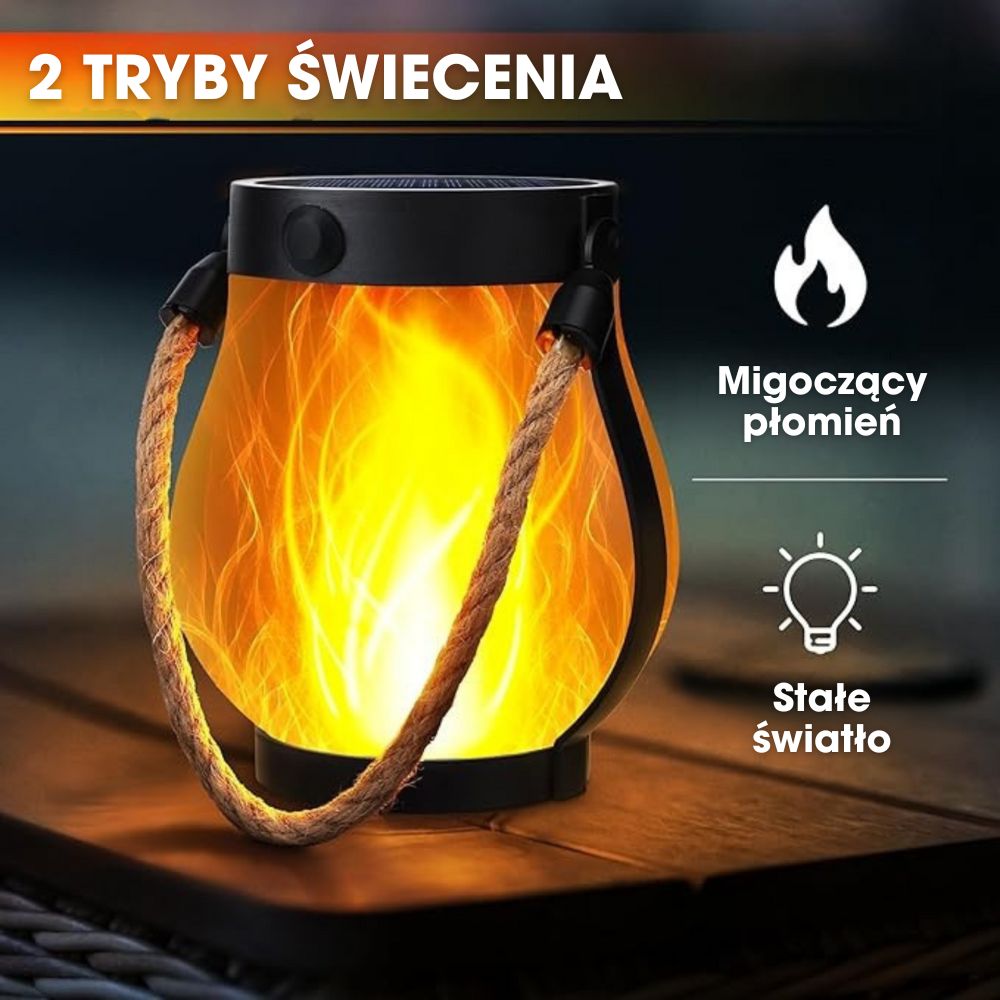 DancingFlame™ – Latarnia z realistycznym efektem płomienia