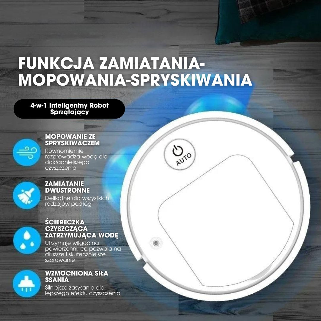 CleanBuddy Pro™ – Koniec z mopowaniem i odkurzaniem