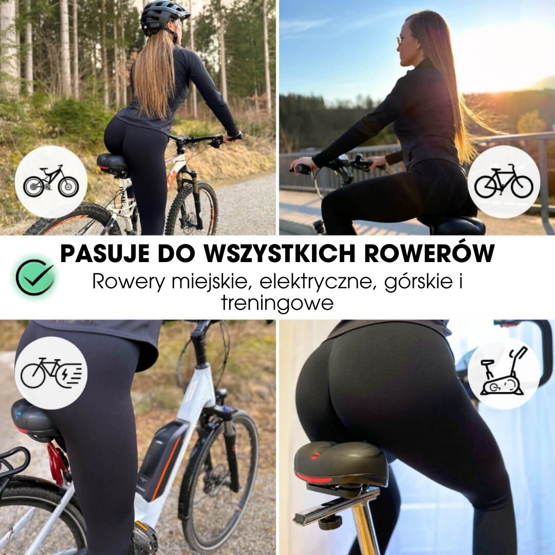 AirSeat™ – Wygodna jazda na rowerze bez bólu