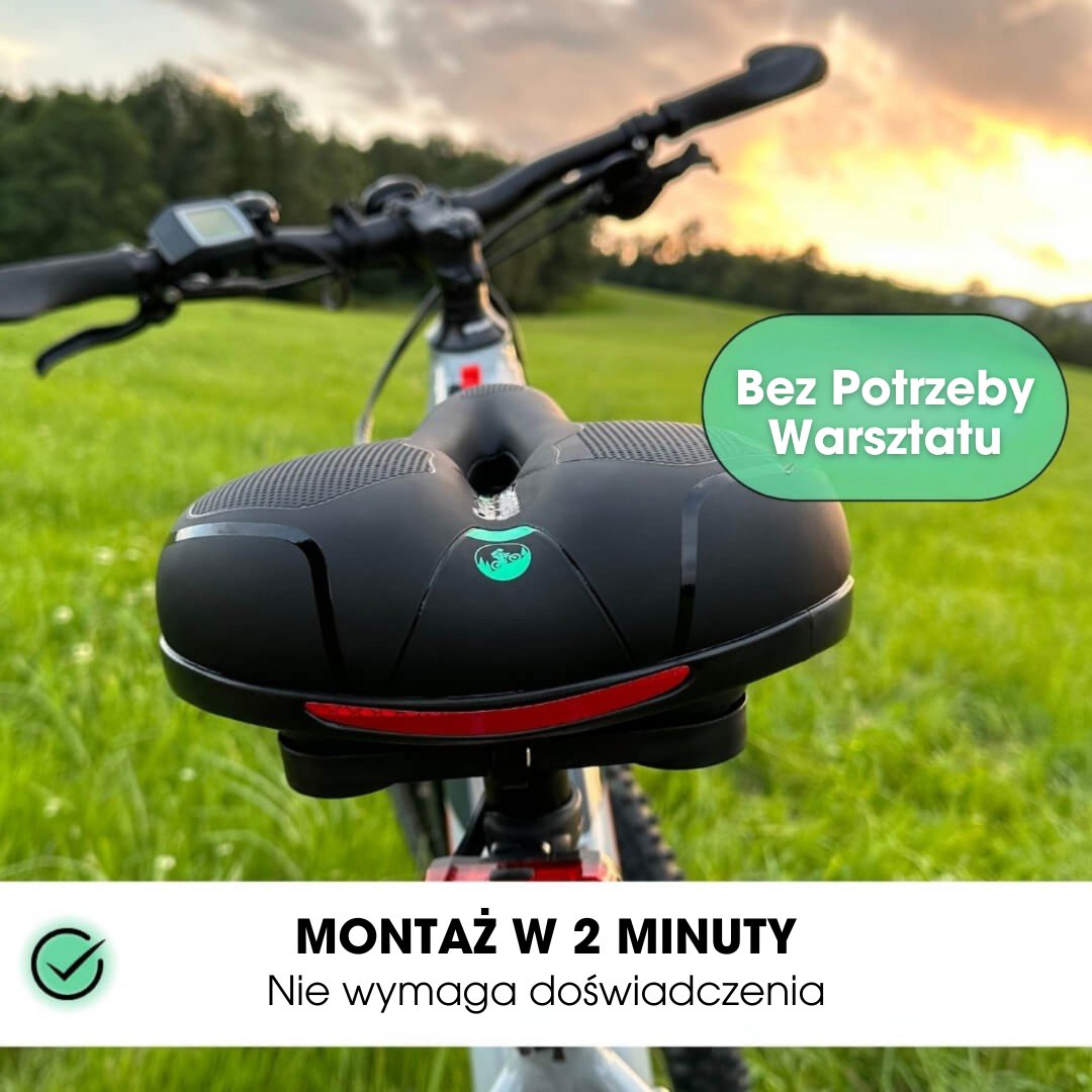 AirSeat™ – Wygodna jazda na rowerze bez bólu
