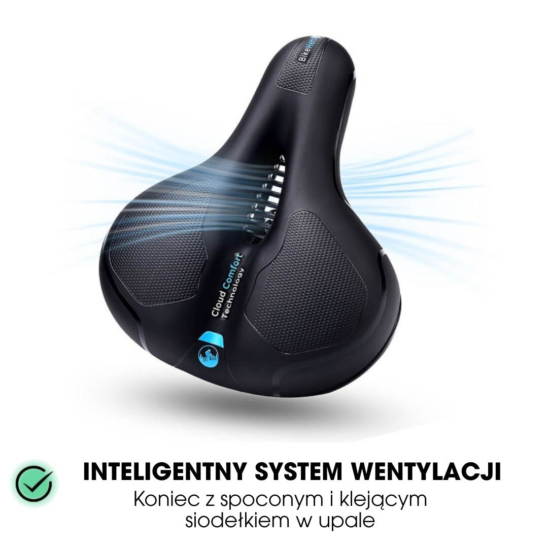 AirSeat™ – Wygodna jazda na rowerze bez bólu