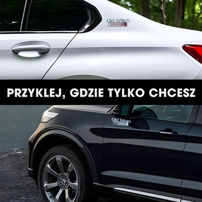 Old Man Edition – Zabawna odznaka na samochód