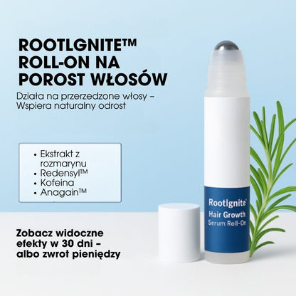 RootIgnite™ – Roll-on na natychmiastowy porost włosów - 1+1 GRATIS