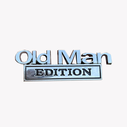 Old Man Edition – Zabawna odznaka na samochód