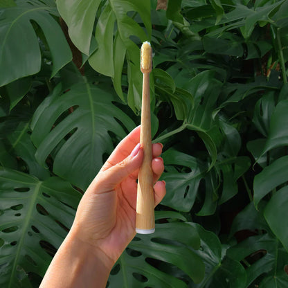EcoBrush™ - Szczoteczka do zębów z włosiem z dzika i bambusa